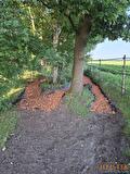 gebroken puin pad paddock paradise